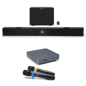 Фото Studio Evolution EVOBOX Plus Graphit с микрофонами SE 200D и саундбаром EvoSound Bar Фото Studio Evolution EVOBOX Plus Graphit с микрофонами SE 200D и саундбаром EvoSound Bar