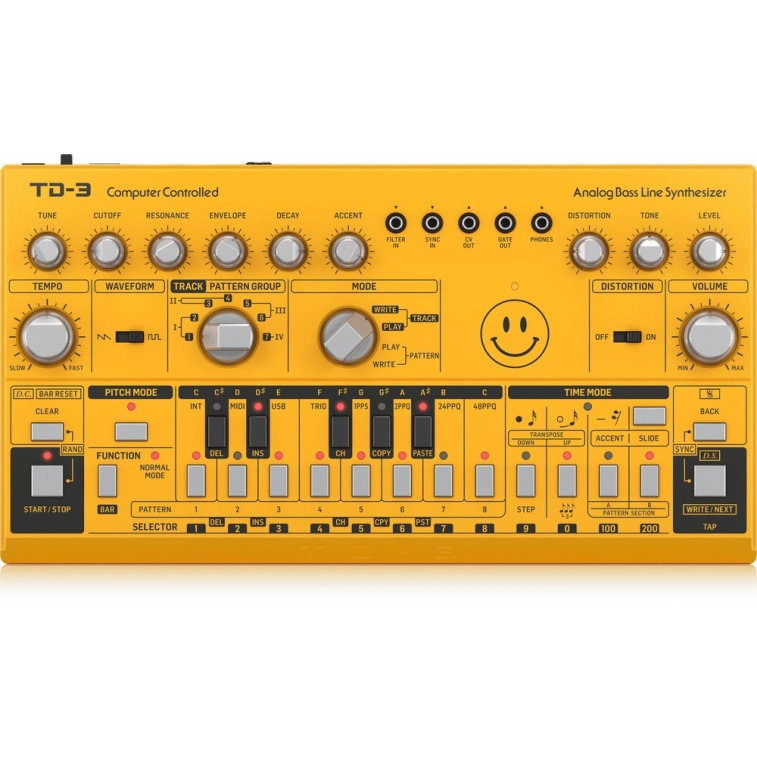 Синтезатор Behringer TD-3-AM (Yellow)