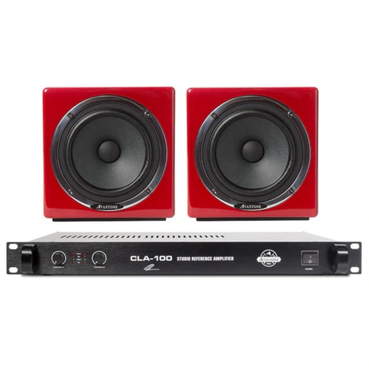 Студійний монітор Avantone Pro Mixcubes & CLA100 Monitor Bundle (Red)