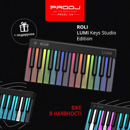 Roli LUMI Keys Studio Edition вже на складі! | інтернет-магазин PRODJ