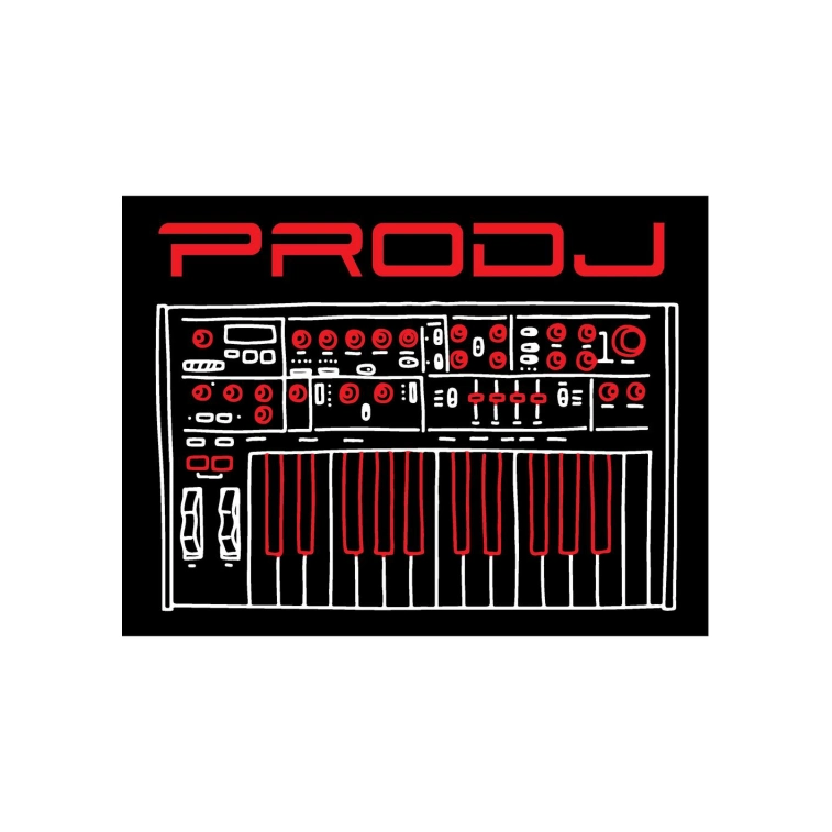 Фото №1 Одежда PRODJ Худі Синтезатор Фото №1 Одежда PRODJ Худі Синтезатор