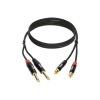 Коммутация Klotz KT-CJ150 MINILINK PRO TWIN CABLE BLACK 1.5 M