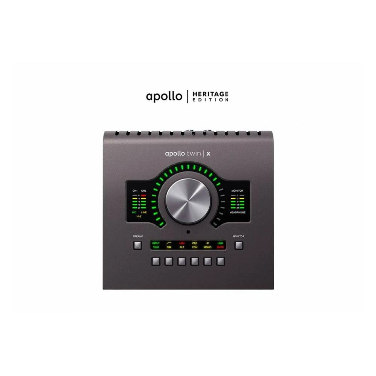 Звукова карта Universal Audio Apollo Twin X QUAD Heritage Edition (Desktop/Mac/Win/TB3)