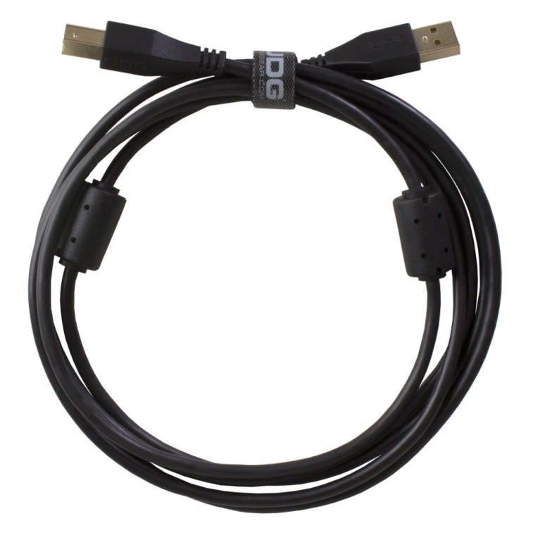 Коммутация UDG Ultimate Audio Cable USB 2.0 A-B Black Straight 3m