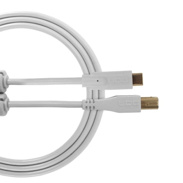 Фото UDG Ultimate Audio Cable USB 2.0 C-B White Straight 1.5 m