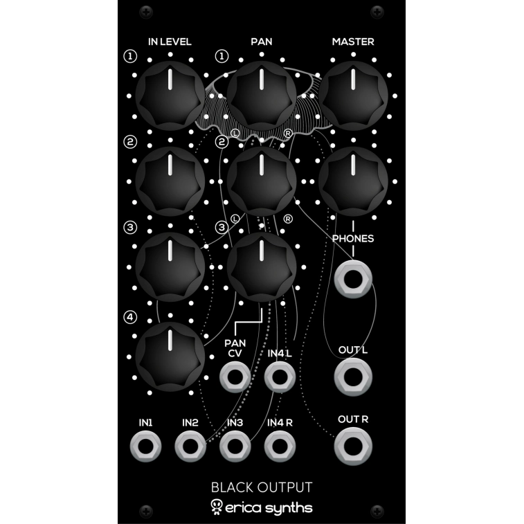 Модульний синтезатор Erica Synths Black Output V2