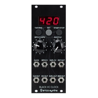 Erica Synths Black VC Clock V2