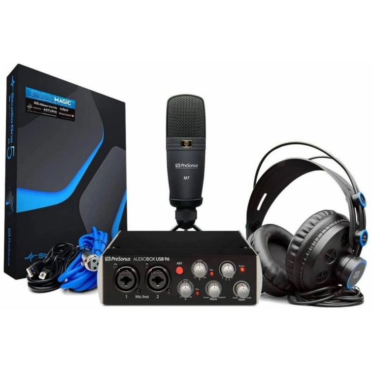 Рішення для запису музики та голосу Presonus AudioBox USB 96 Studio 25th Anniversary Edition Bundle