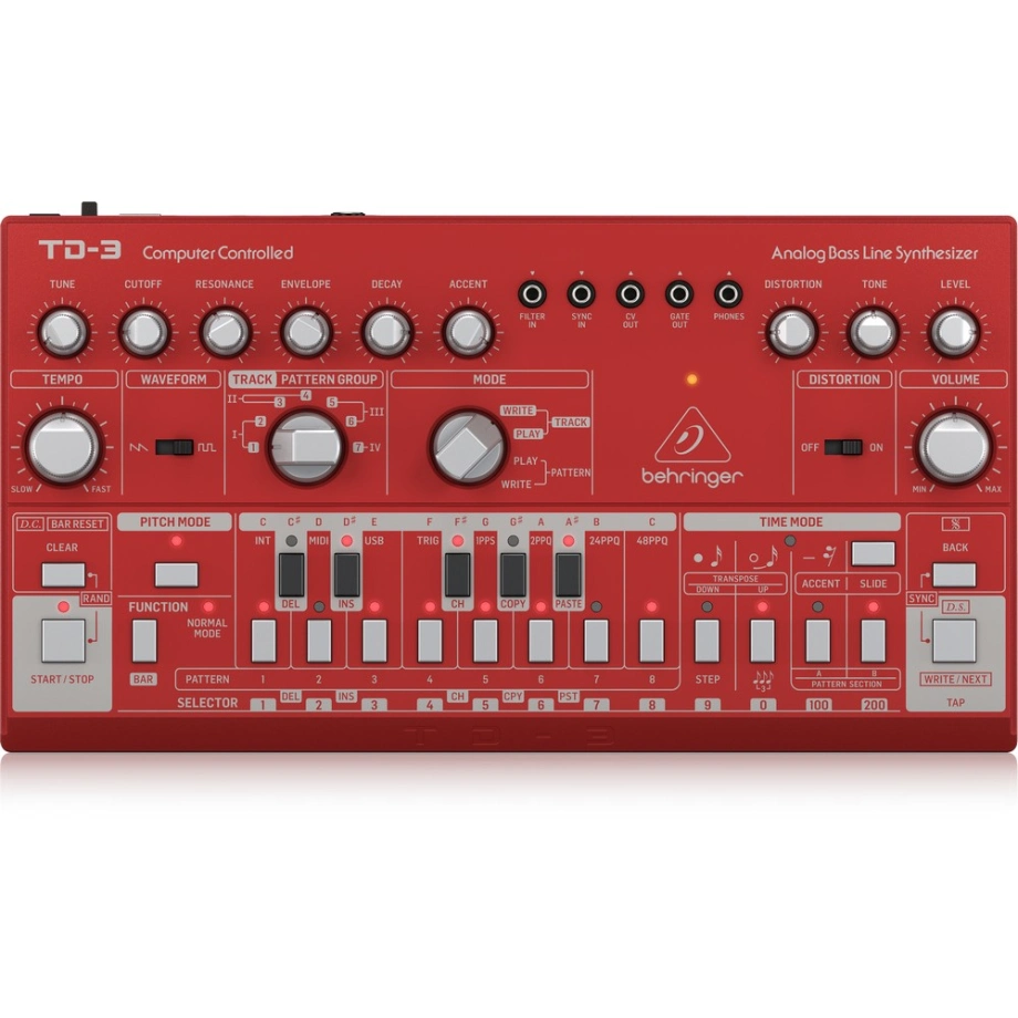 DTM・DAW Behringer TD-3 BK Синтезатор и рабочая станция Behringer TD-3-MO-BK | Купить в