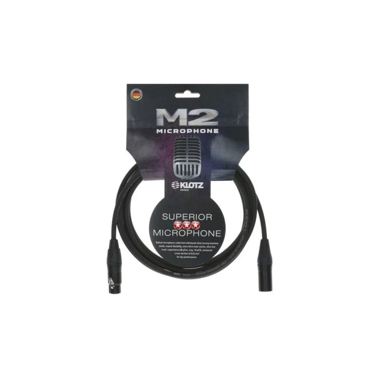 Комутація Klotz M2 Superior Microphone Cable 5 m