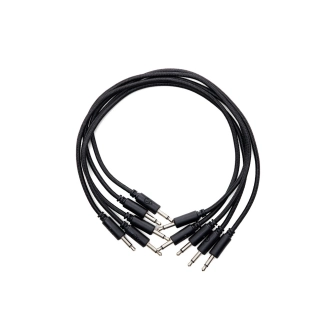 Фото Erica Synths Braided Eurorack Patch Cables 60cm (5 pcs) black Фото Erica Synths Braided Eurorack Patch Cables 60cm (5 pcs) black