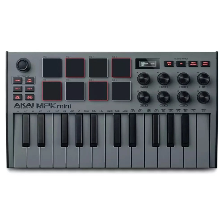 Midi-клавіатура Akai MPK mini MK3 Grey