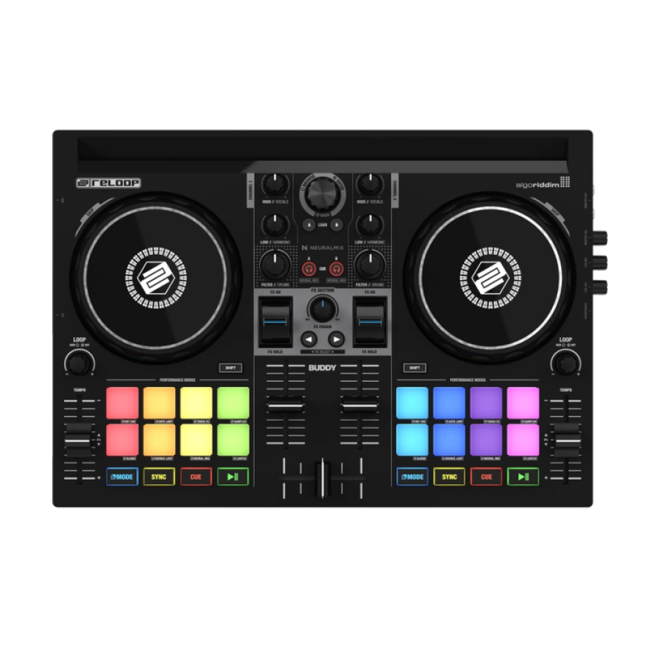 Reloop Buddy DJコントローラー + ケース DJ-контролер Reloop Buddy — купити в інтернет-магазині PRODJ
