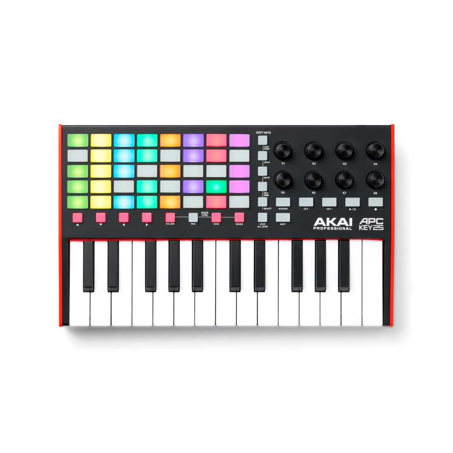 AKAI APC Key 25 MK2 MIDIキーボード Купить midi-клавиатуру Akai APC Key 25 MK2 в интернет-магазине