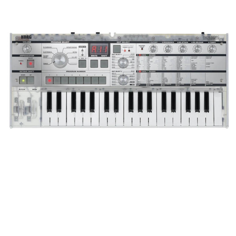 Фото №1 Синтезатор Korg microKORG Crystal Фото №1 Синтезатор Korg microKORG Crystal