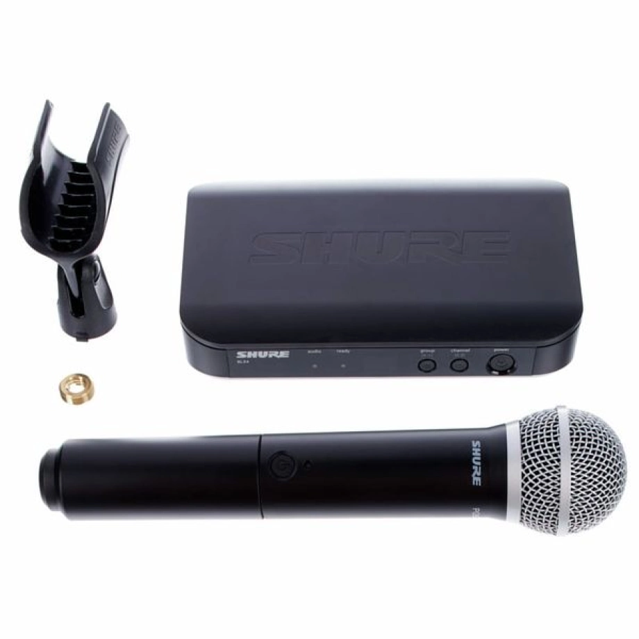 Бездротовий мікрофон Shure BLX24/PG58 — купити в інтернет-магазині