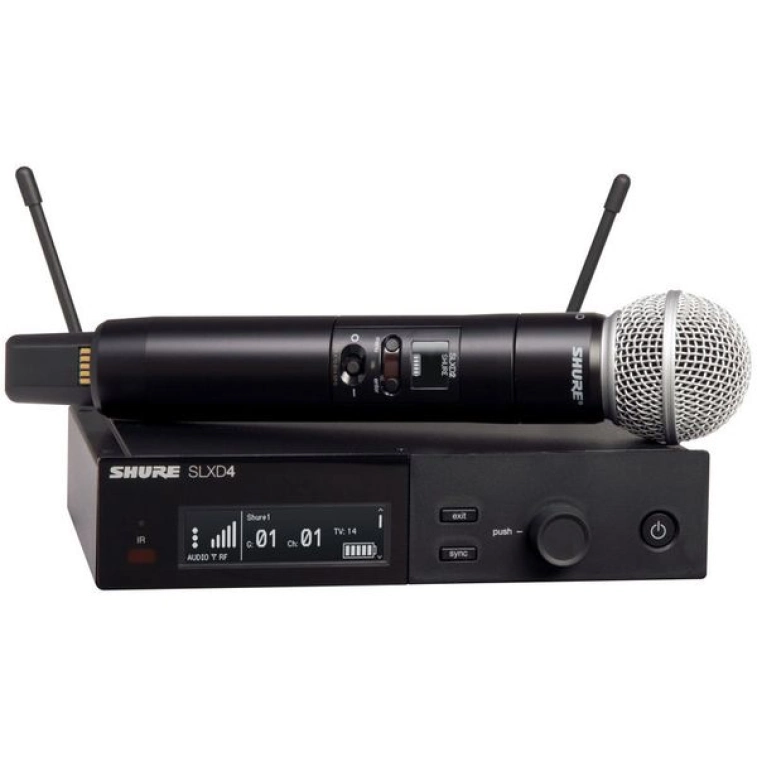 Бездротовий мікрофон Shure SLXD24/SM58