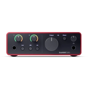 Фото Focusrite Scarlett Solo 4th Gen Фото Focusrite Scarlett Solo 4th Gen