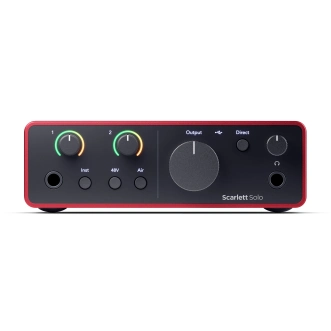 Фото Focusrite Scarlett Solo 4th Gen