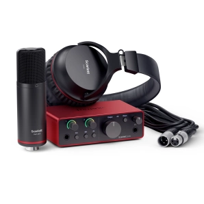 Scarlett 2i2 studio 録音セット Купить решение для записи музыки и голоса Focusrite Scarlett 2i2