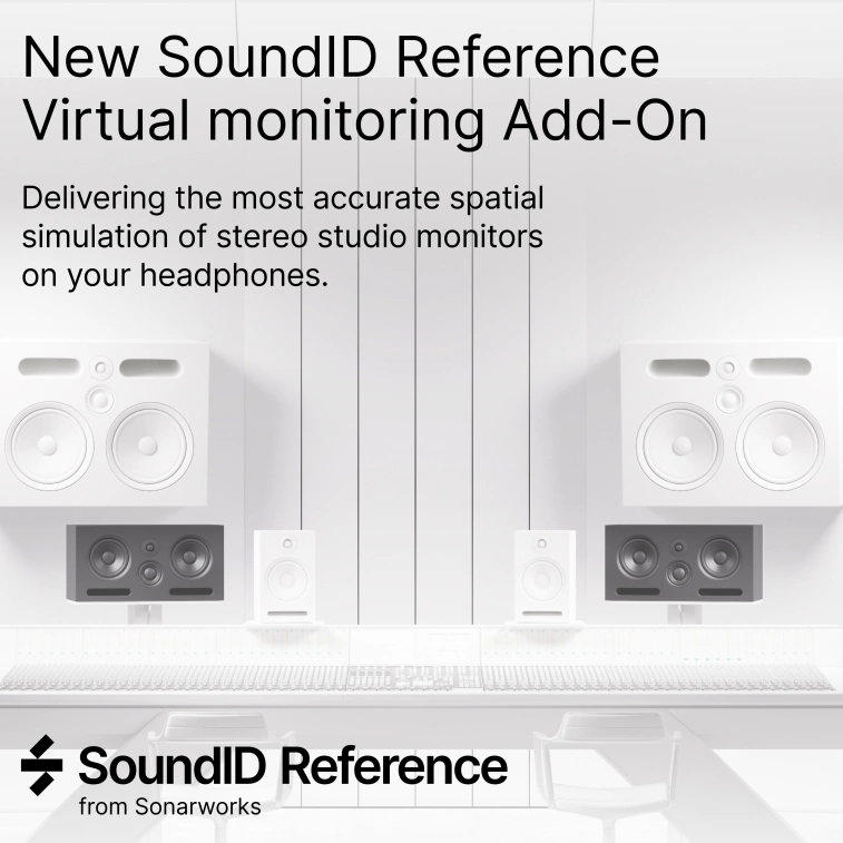 Програма для створення музики SoundID Reference Virtual Monitoring Add-on