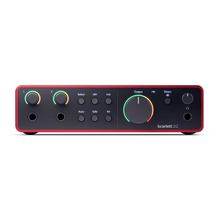 Фото №1 Звукова карта Focusrite Scarlett 2i2 4th Gen