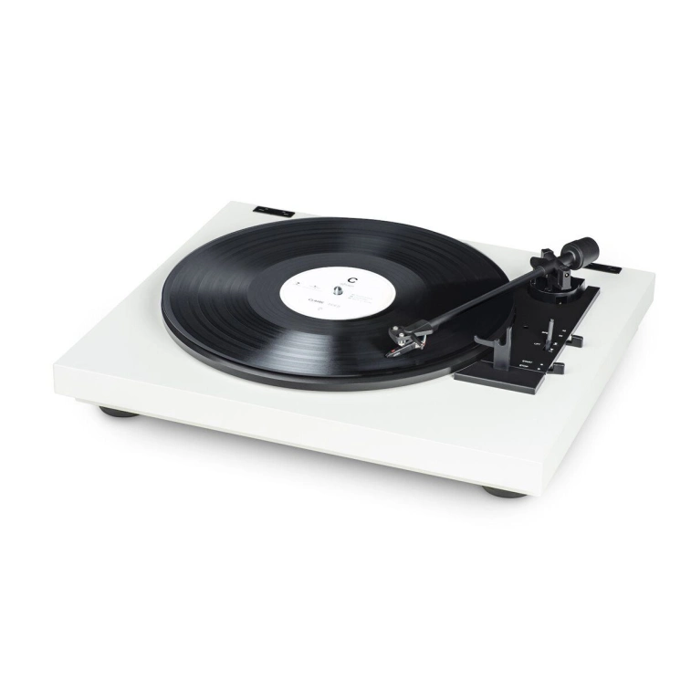 Програвач вінілу Pro-Ject A1 OM10 White Fully automatic turntable