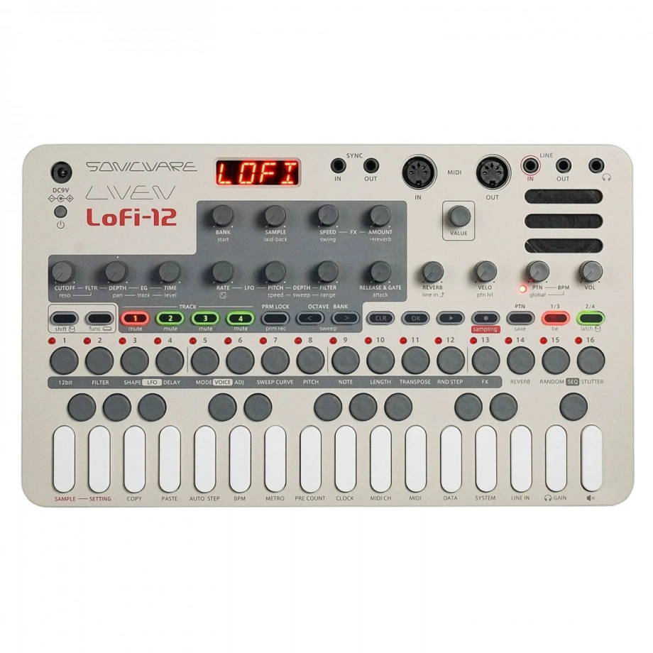 Синтезатор і робоча станція Sonicware LIVEN LoFi-12 — купити в