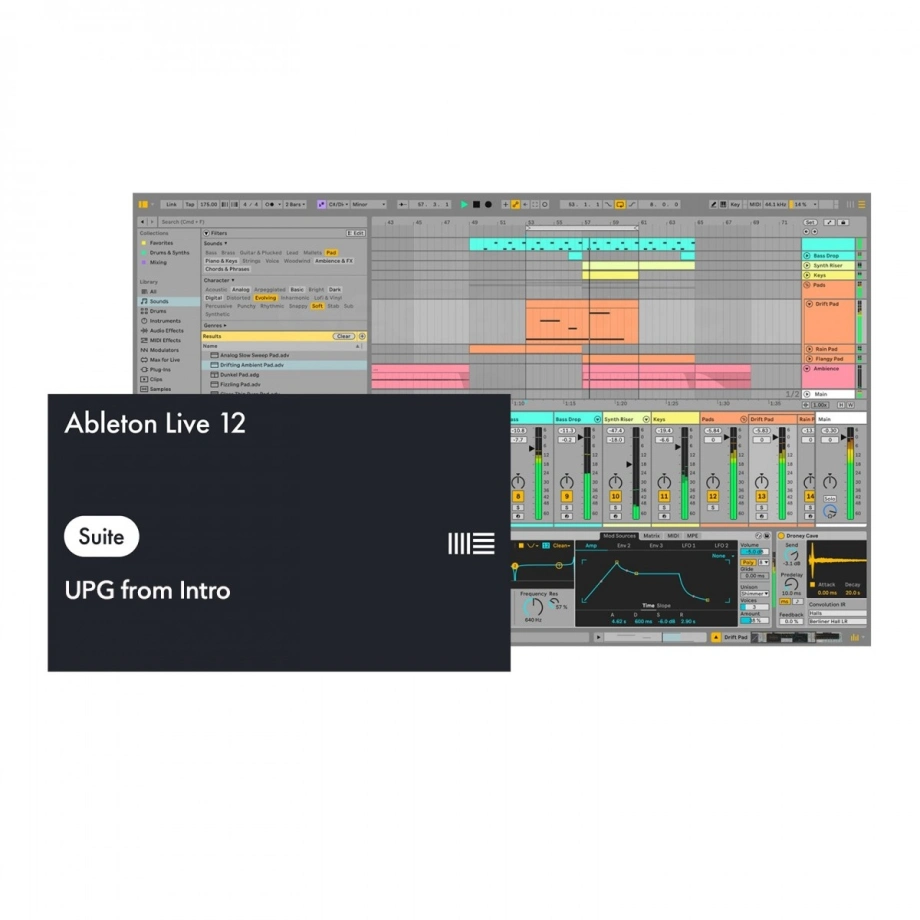 Програма для створення музики Ableton Live 12 Suite, UPG from Live