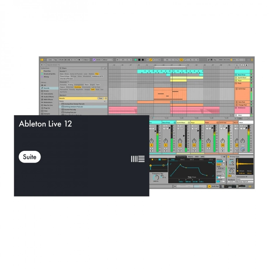 Програма для створення музики Ableton Live 12 Suite — купити в