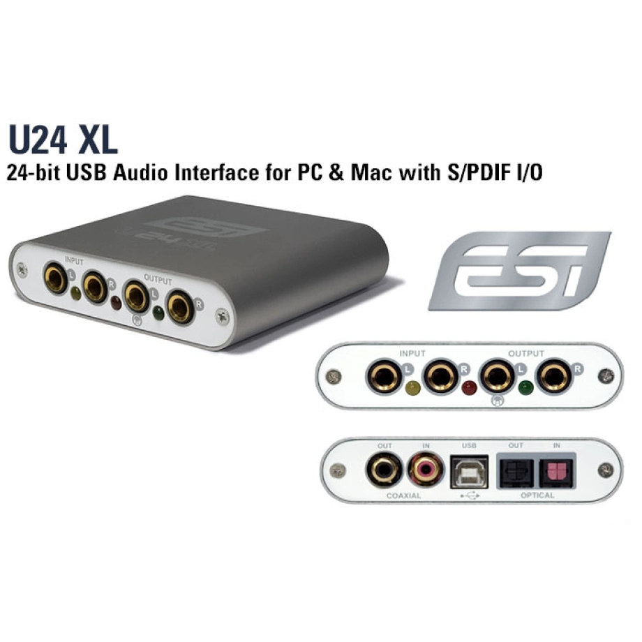 Звукова карта ESI U24XL — купити в інтернет-магазині PRODJ
