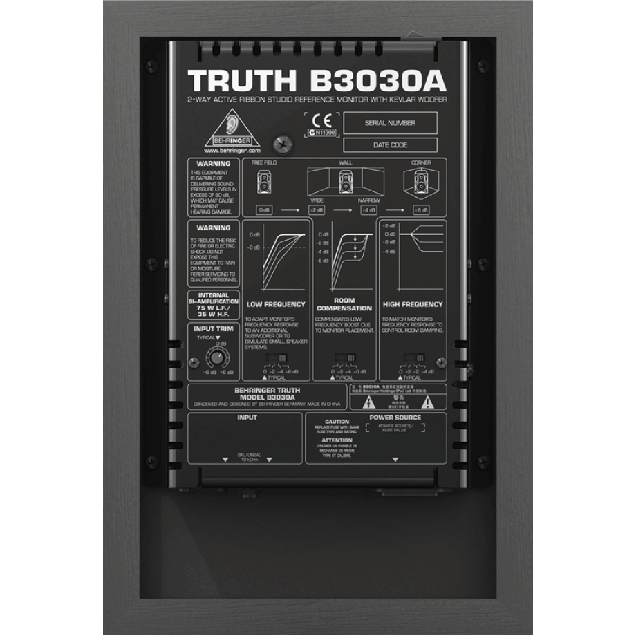 Фото №2 Студийный монитор Behringer B3030A Truth