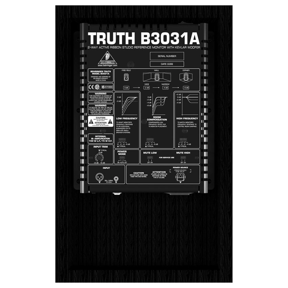 Фото №2 Студійний монітор Behringer B3031A Truth