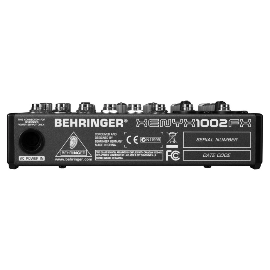 Фото №2 Микшерный пульт Behringer Xenyx 1002FX