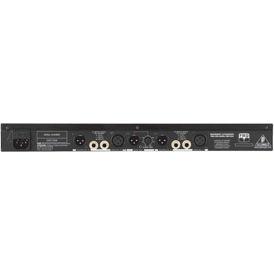 Фото №2 Еквалайзер Behringer FBQ 1502