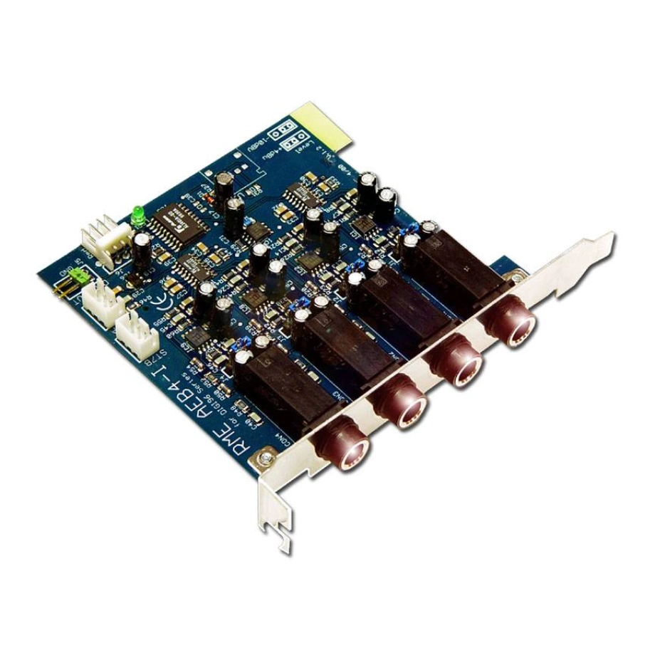 Фото №2 Звукова карта RME AEB 4-I Expansion Board