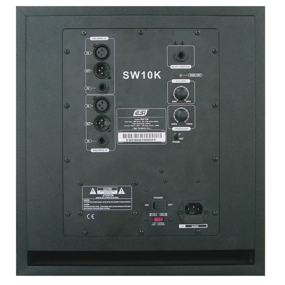 Фото №2 Студийный сабвуфер ESI SW 10 eXperience