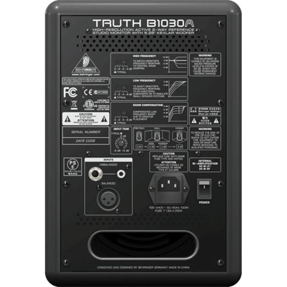 Фото №2 Студийный монитор Behringer B1030A