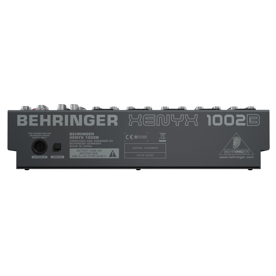Фото №2 Микшерный пульт Behringer XENYX1002B