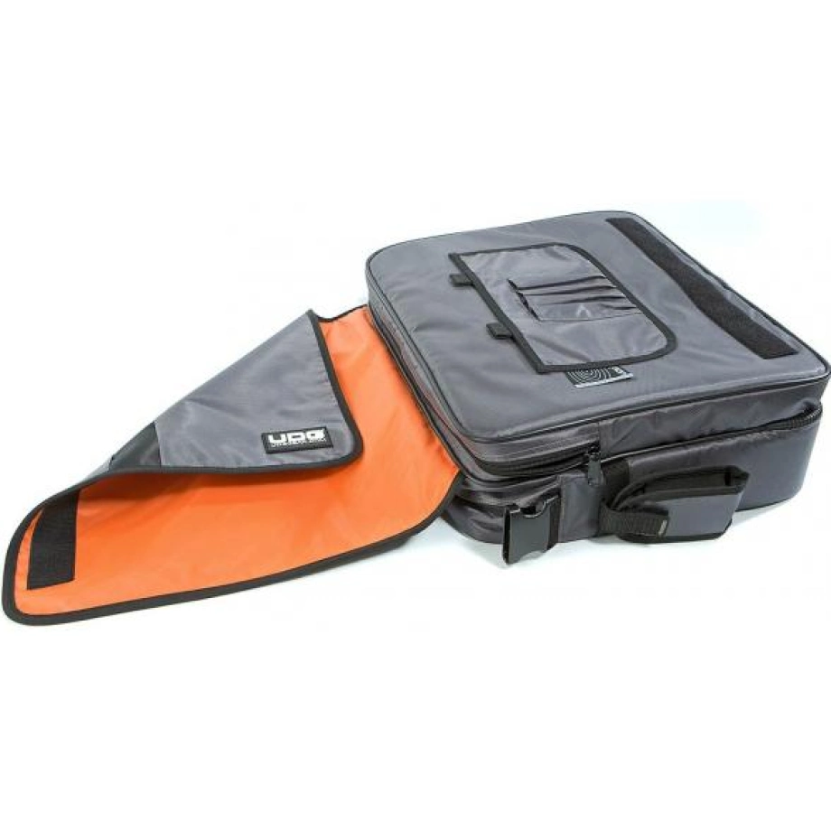 Фото №2 Сумка для платівок UDG Ultimate CourierBag DeLuxe Steel Grey/Orange