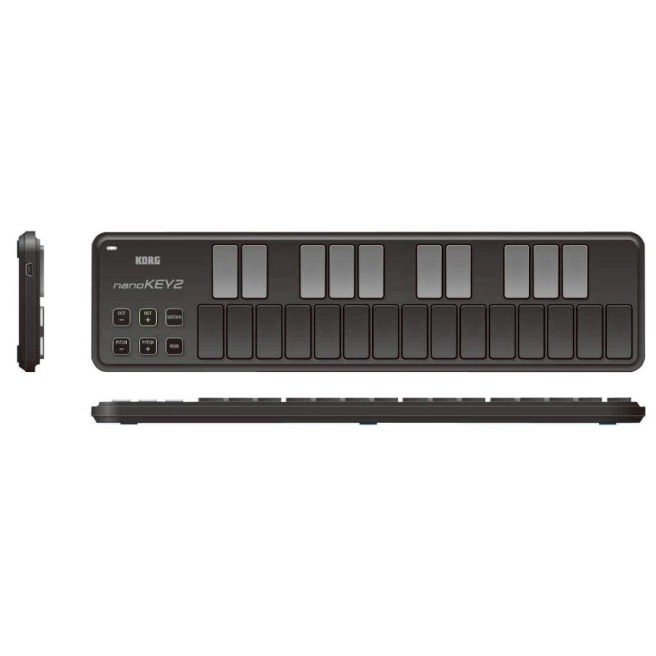 Фото №2 Midi-клавиатура Korg nanoKEY2 Black