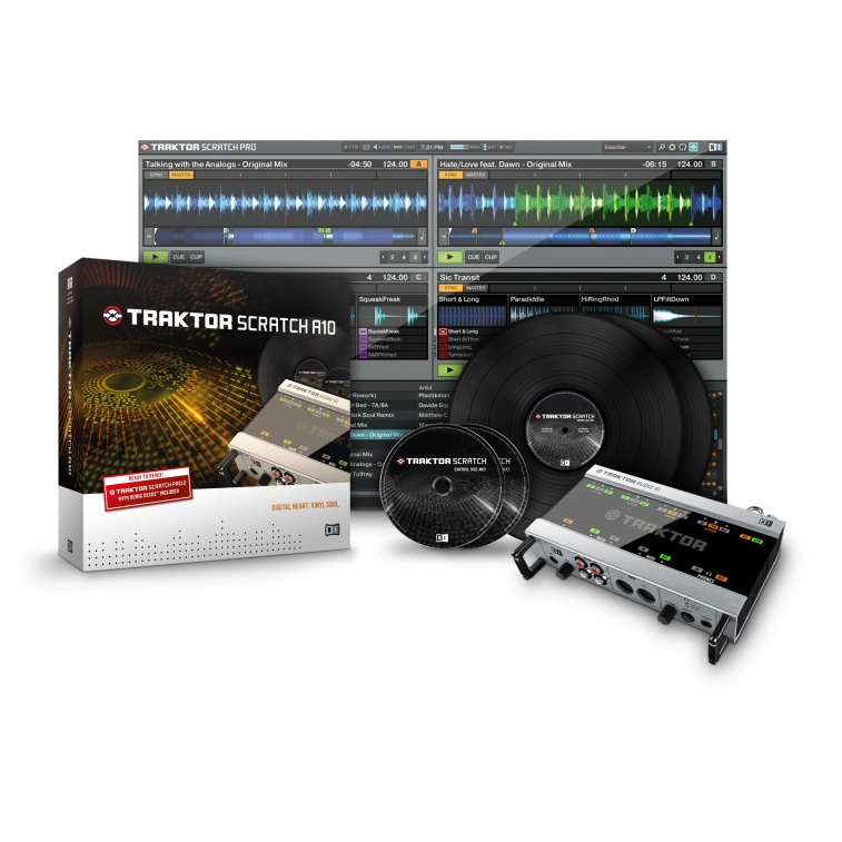 DVS-системы Native Instruments TRAKTOR Scratch A10 | Купить