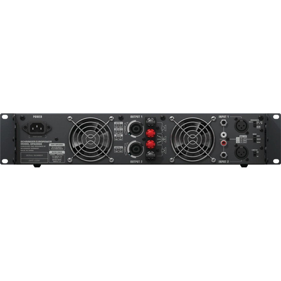 Фото №2 Усилитель мощности Behringer EPX 2800
