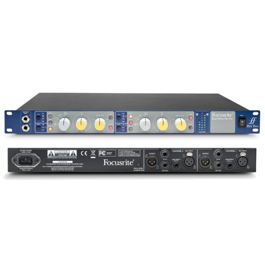 Фото №2 Предусилитель Focusrite ISA Two