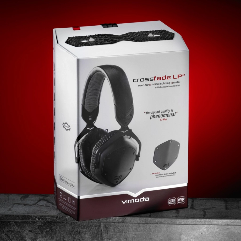Фото №2 DJ-наушники V-Moda Crossfade LP2 Matte Black Metal