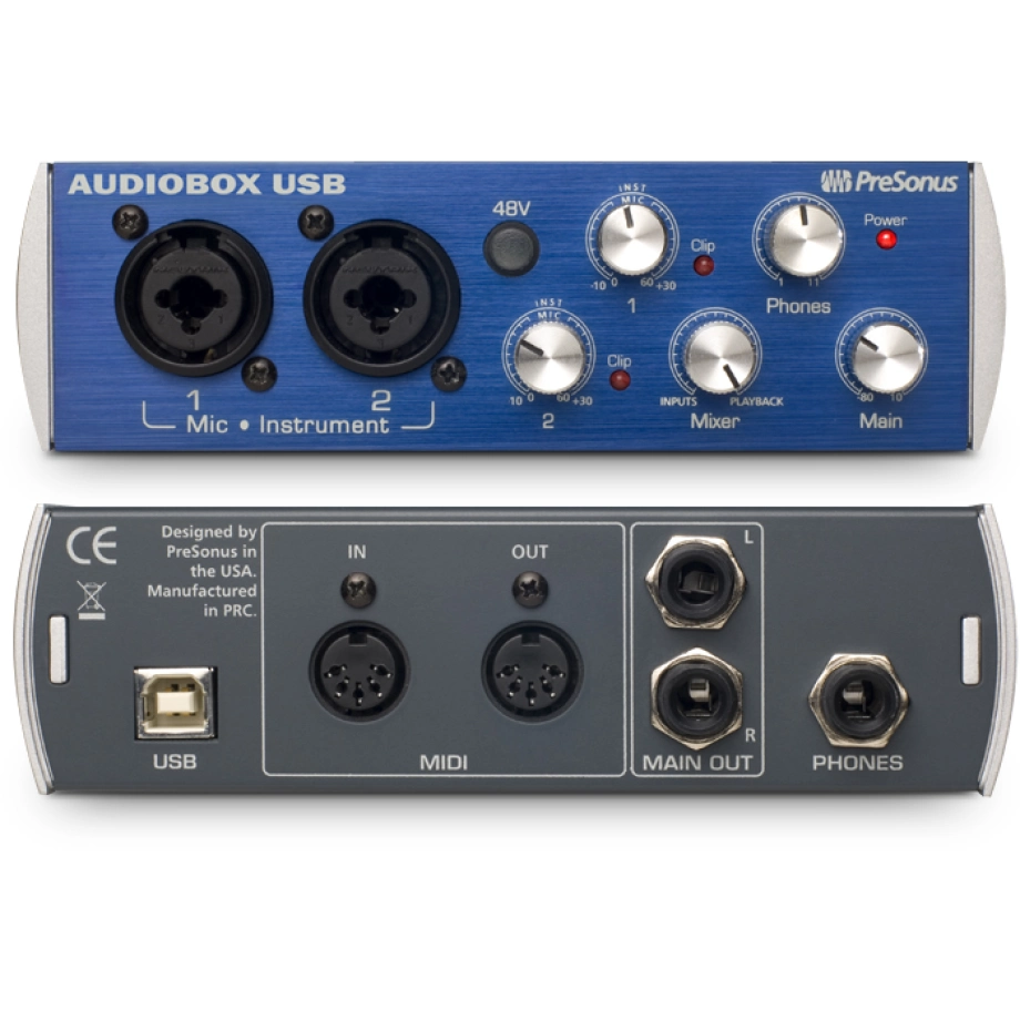 Фото №2 Звуковая карта Presonus Audiobox USB 2x2