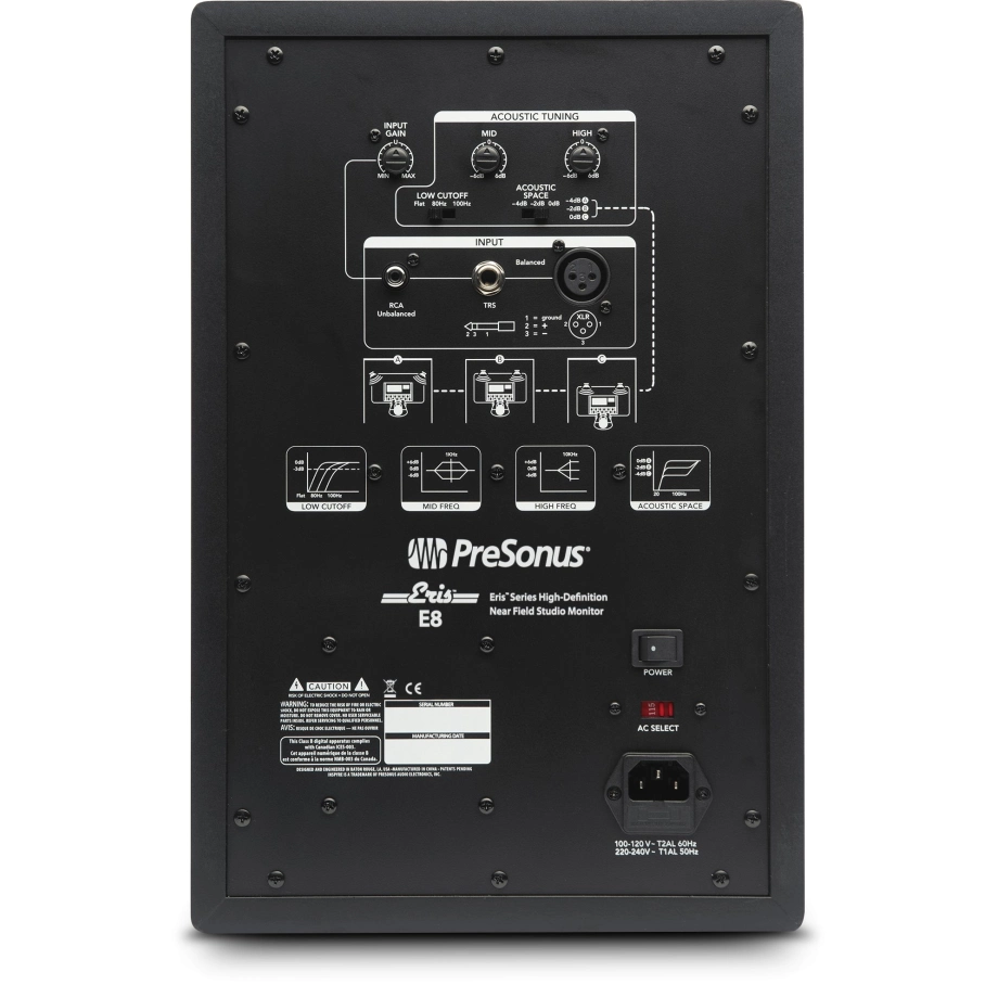 Фото №2 Студийный монитор Presonus Eris E8