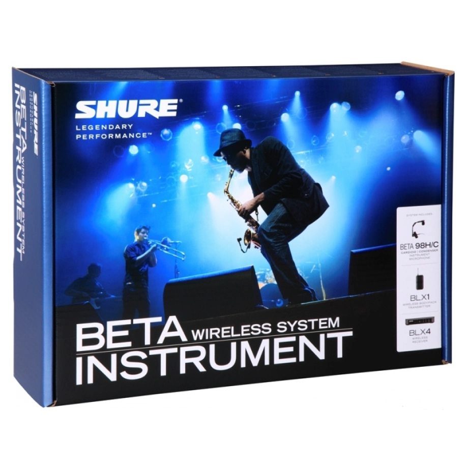 Фото №2 Бездротовий мікрофон Shure BLX14E/B98