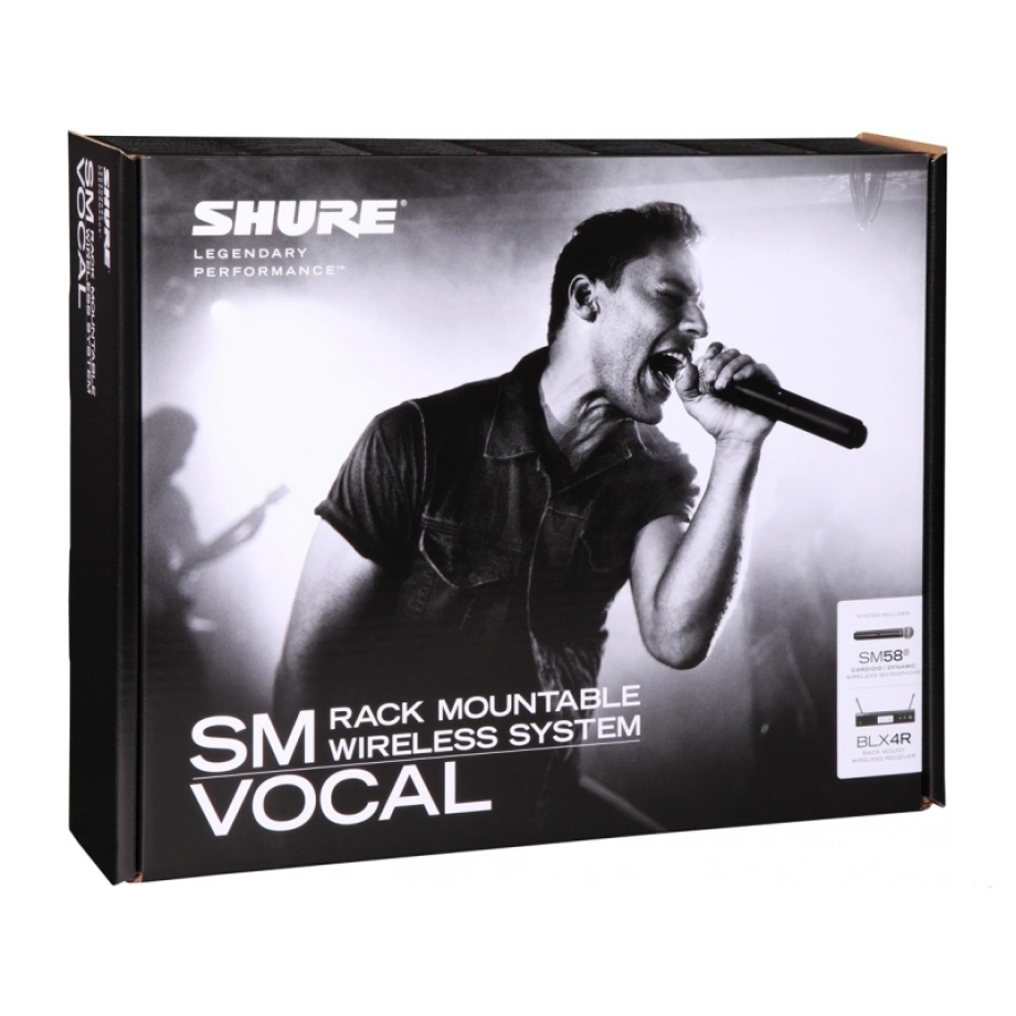 Фото №2 Бездротовий мікрофон Shure BLX24RE/SM58
