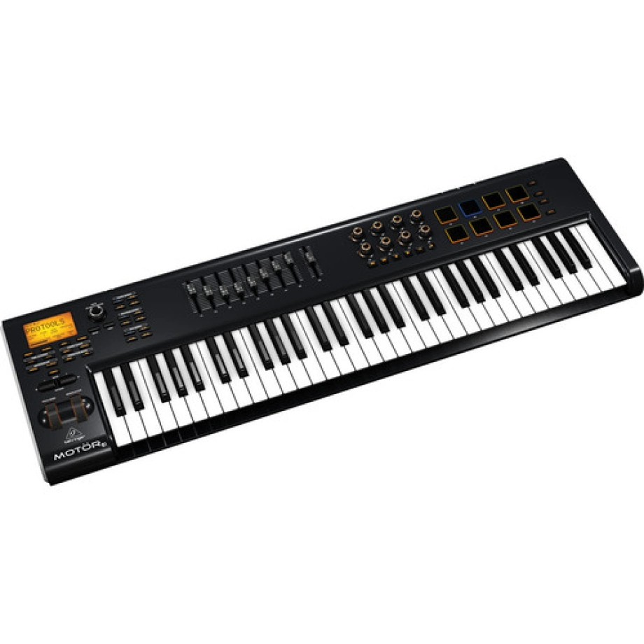 Фото №2 Midi-клавиатура Behringer MOTOR 61